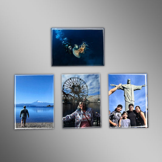 1 Imán personalizado Rectangular