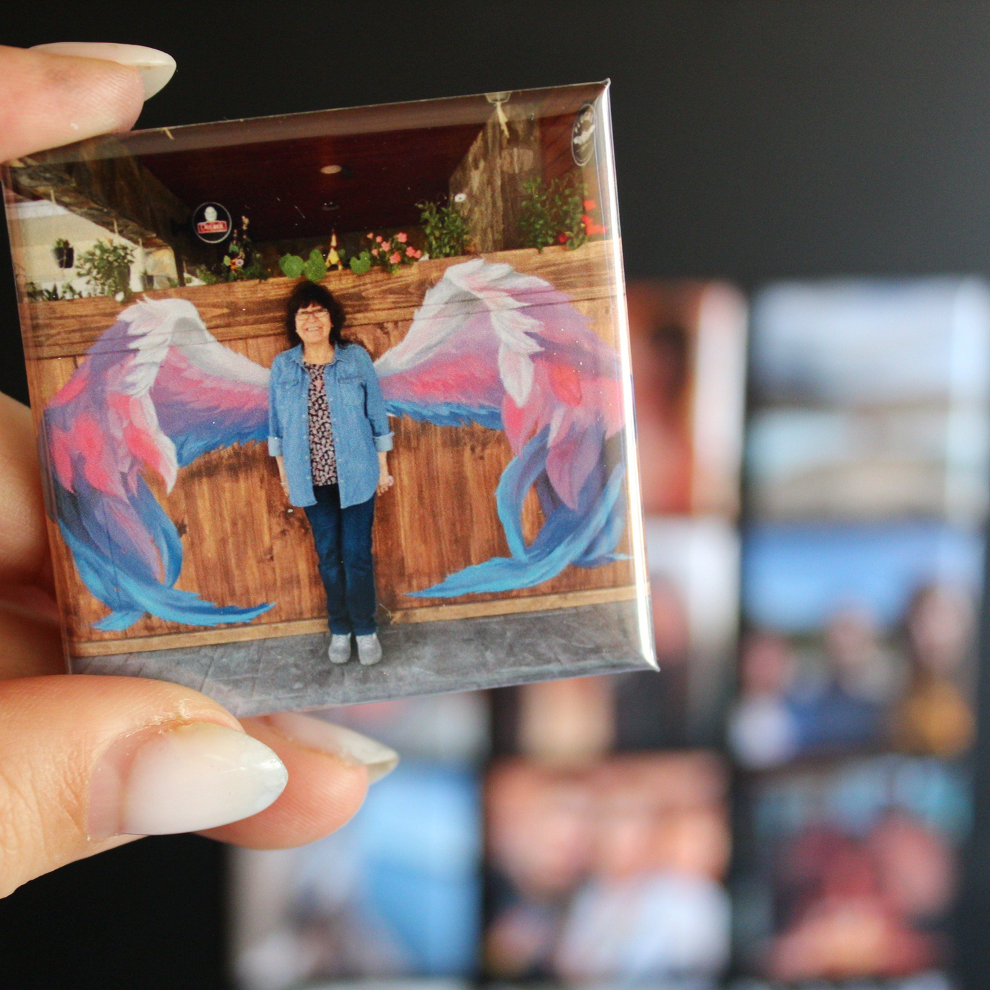 Pack 9 Imanes personalizados Cuadrados