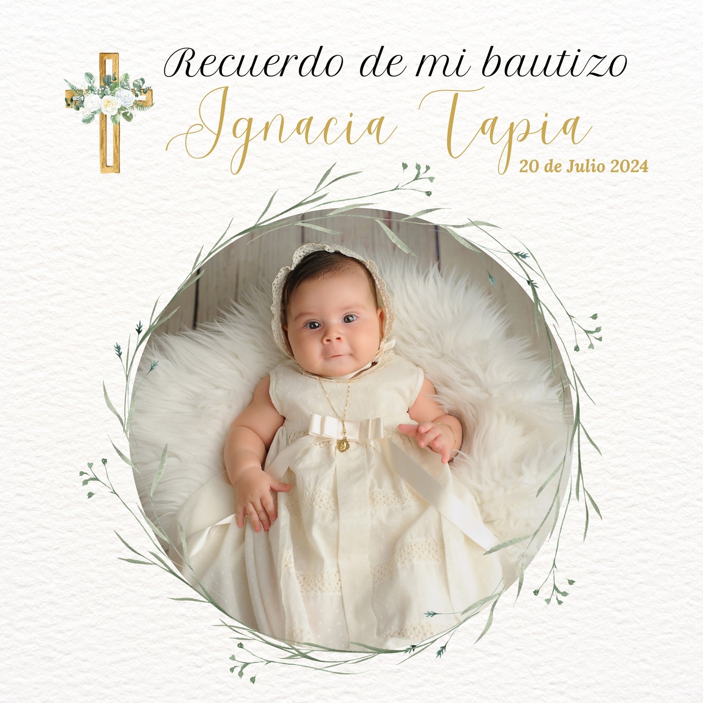 Bautizos - Diseño 3 "Ignacia"