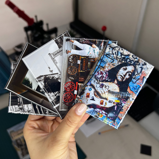 8 Imanes personalizados Rectangulares