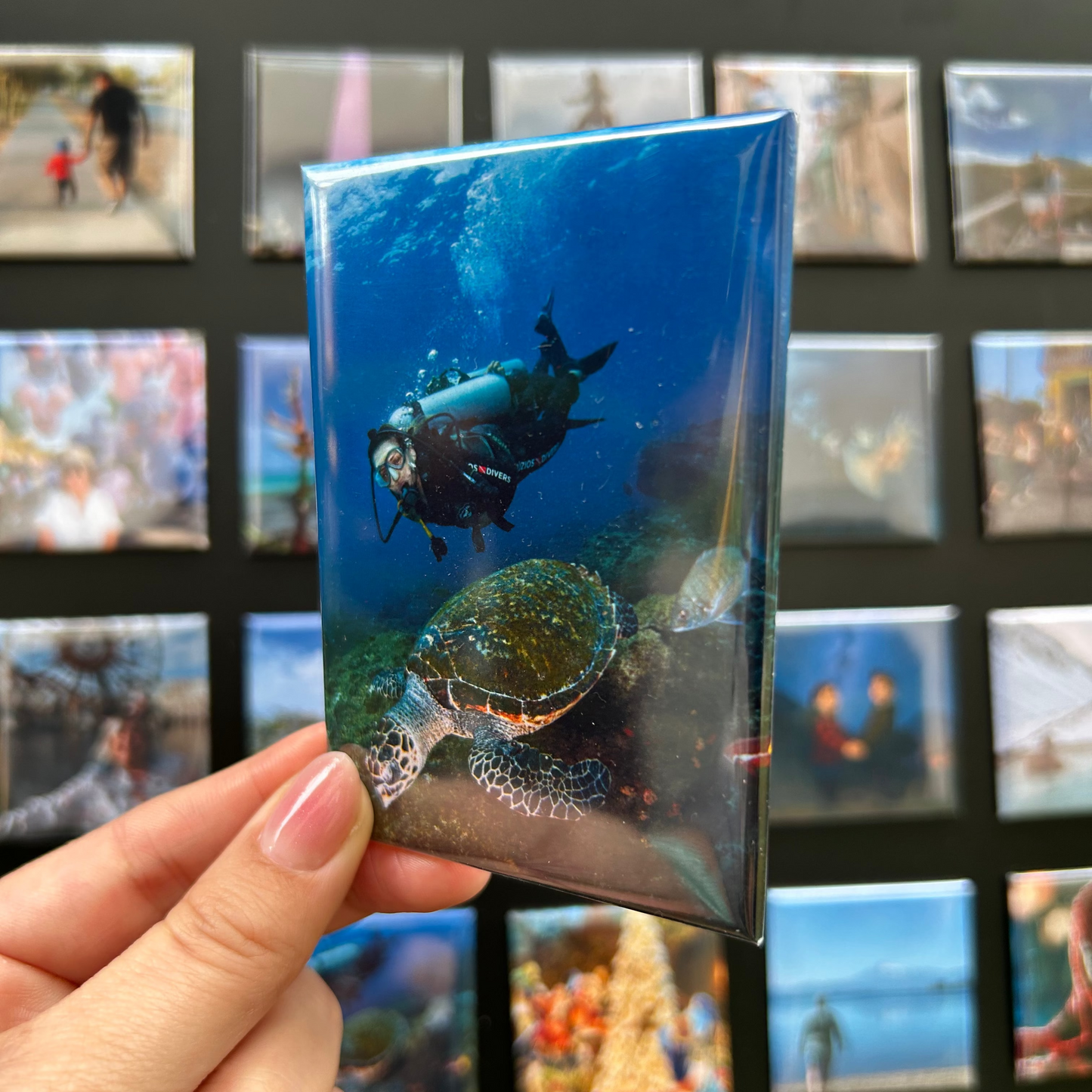 20 Imanes personalizados Rectangulares